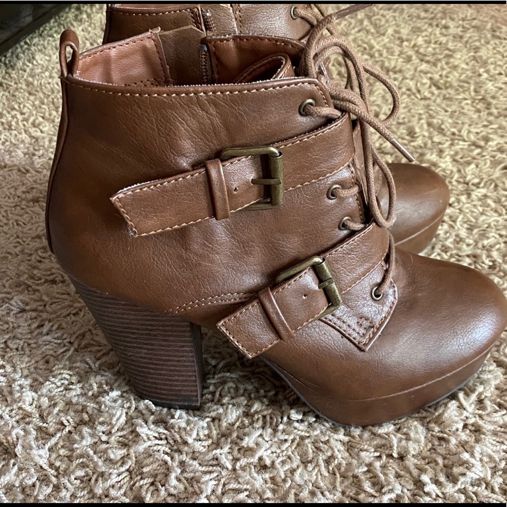 Brown boots